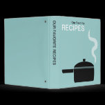 Our Favorite Recipes (1in) - Lt Blue Green binders