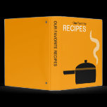 Our Favorite Recipes (1in) - Lt Orange binders