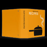 Our Favorite Recipes (2in) - Lt Orange binders