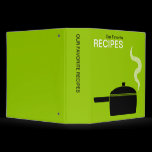 Our Favorite Recipes (2in) - Martian Green binders