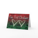 Our First Chrismas cards