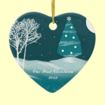 Our First Christmas 2012 Ornament ornaments