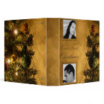 Our First Christmas Binder with Christmas Tree
