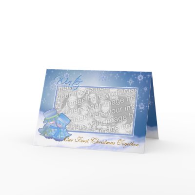 Our First Christmas Greeting Cards by ChristmasByDezign