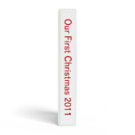 Our First Christmas Holiday Photo Album / Scrapboo Vinyl Binders