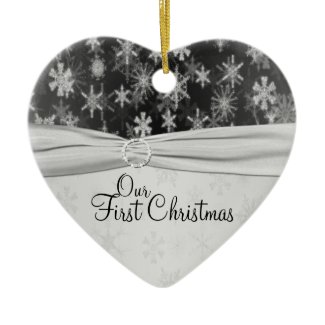 Our First Christmas Keepsake Ornament ornament