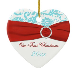 Our First Christmas Keepsake Ornament ornament