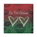 Our First Christmas Magnet by aslentz Our First Christmas Magnet