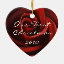 Our First Christmas ornament