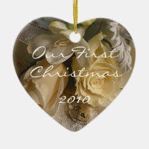 Our First Christmas ornament