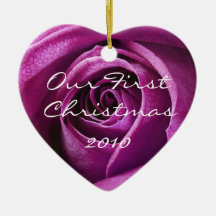 Our First Christmas ornament