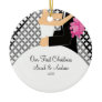 Our First Christmas Ornament Bride & Groom