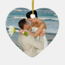 Our First Christmas Photo Ornament