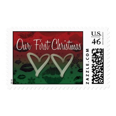 Our First Christmas Stamps by aslentz