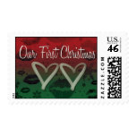 Our First Christmas Stamps