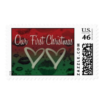 Our First Christmas Postage Stamp