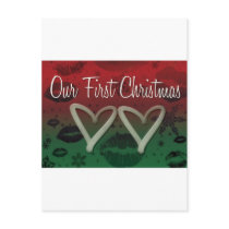 Our First Christmas postcards