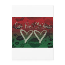 OUR FIRST CHRISTMAS postcards