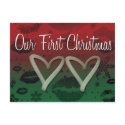 Our First Christmas postcards by aslentz Our First Christmas postcards