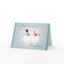 Our First Christmas Together Greeting Card