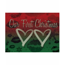 OUR FIRST CHRISTMAS t-shirts