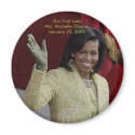 Our First Lady, Michelle Obama magnets