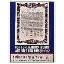 Our Forefathers Fought And Dies For The Freedom! flyers by ww2posters Our Forefathers Fought And Dies For The Freedom! flyers