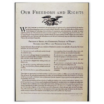 Our Freedoms And Rights flyers by ww2posters Our Freedoms And Rights flyers