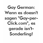 Our Gay German Motto w/Translation
