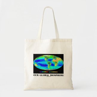 Our Global Biosphere (Global Photosynthesis) Tote Bags
