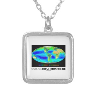 Our Global Biosphere (Global Photosynthesis) Custom Necklace