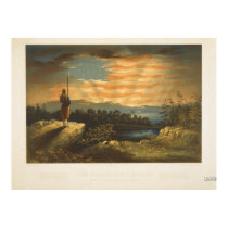 Our Heaven Born Banner by William Bauly Poster