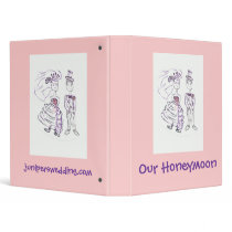 Our Honeymoon binders by JunipersWedding Our Honeymoon binders