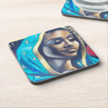 Our Lady cork coasters