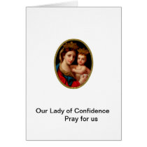 Our Lady of Confidence Cards
