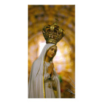 Our Lady of Fatima Photo Greeting Card