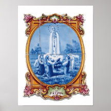 Our Lady of Fatima Poster