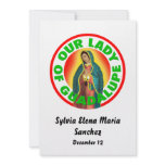 Our Lady of Guadalupe invite