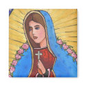 Our Lady of Guadalupe - magnet by folkartblonde Our Lady of Guadalupe - magnet