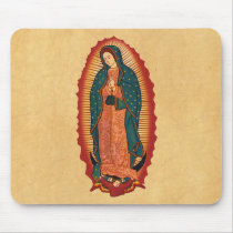 Our Lady of Guadalupe Mousepads