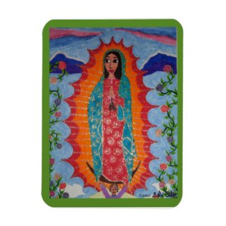 Our Lady of Guadalupe Premium Magnet