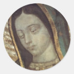 Our Lady of Guadalupe Round Stickers