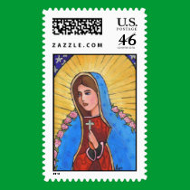 Our Lady of Guadalupe - stamp