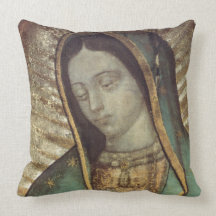 OUR LADY OF GUADALUPE THROW PILLOW