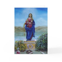OUR LADY OF LIGHT GREETING CARD