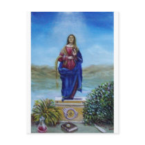 OUR LADY OF LIGHT postcards by AiLartworks OUR LADY OF LIGHT postcards