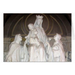 Our Lady of Mount Carmel Statue Cards