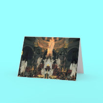 Our Lady of Victory Basilica Main Altar -Christmas cards by Artists4God Our Lady of Victory Basilica Main Altar -Christmas cards