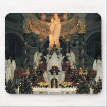 Our Lady of Victory Basilica Main Altar -Christmas mousepads