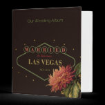 Our Las Vegas Wedding Album binders